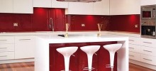 Acrylic kitchen and bar splashback