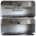 Kitchen Splashbacks :  Before & After Photos