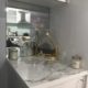 Kitchen splashback and the Mirror for my small bar